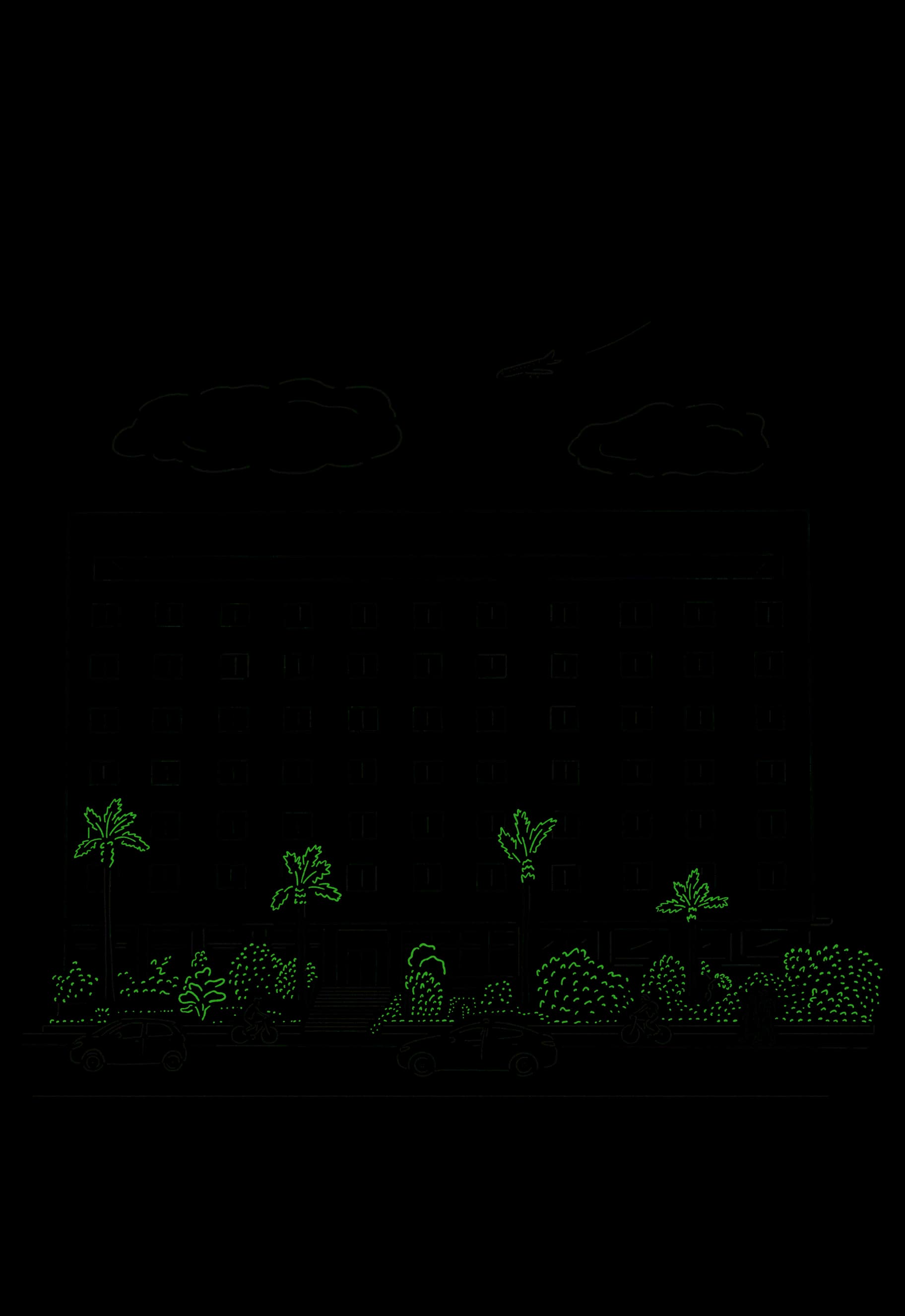 맹그로브 제주 일러스트